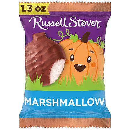 Russell Stover Halloween Milk Chocolate Marshmallow Pumpkin - 1.3 oz