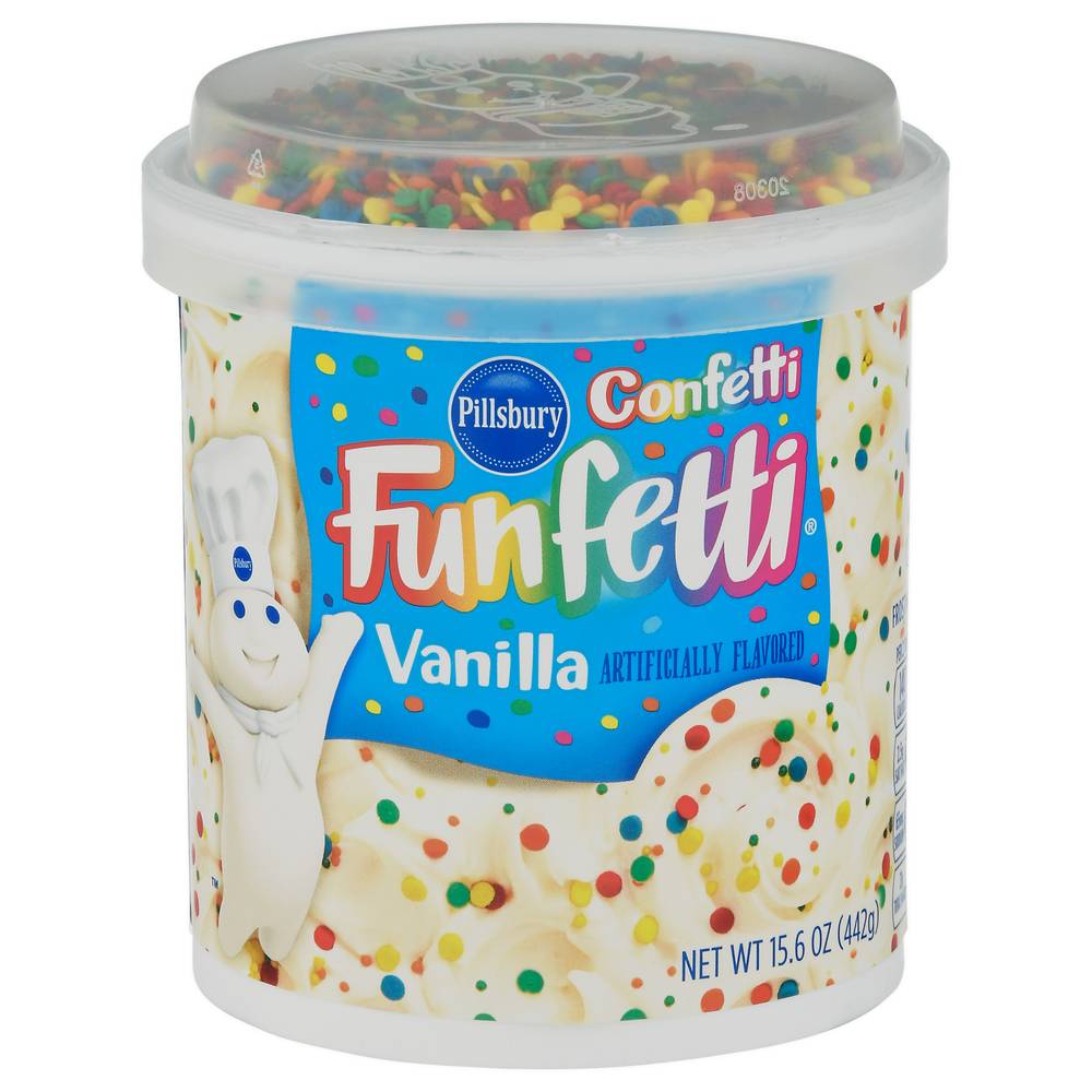 Pillsbury Confetti Funfetti Vanilla Frosting