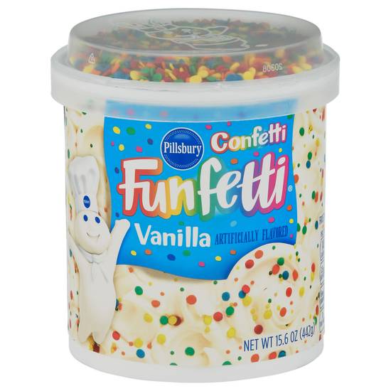 Pillsbury Confetti Funfetti Vanilla Frosting