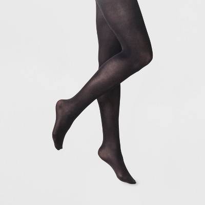 A New Day Opaque Control Top Tights 50d, Women, Black