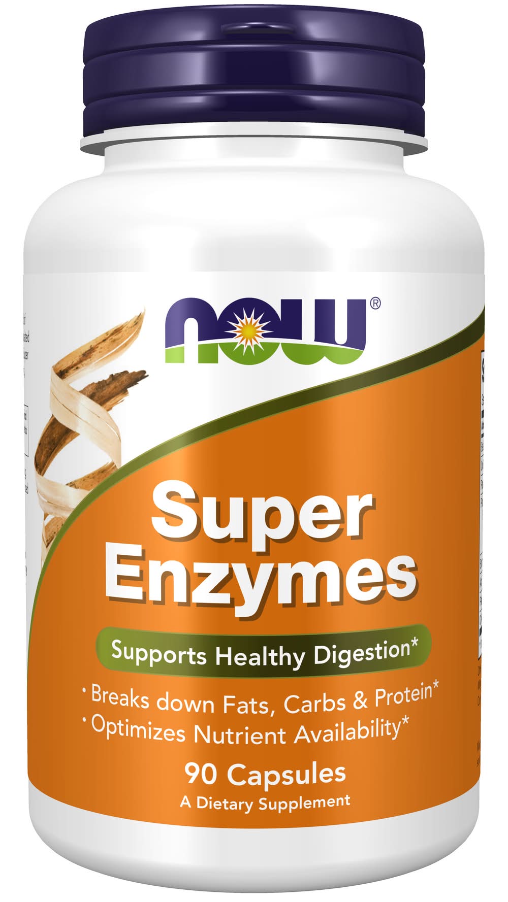 NOW Super Enzymes Digestive Support Capsules (6.4 oz, 90 ct)