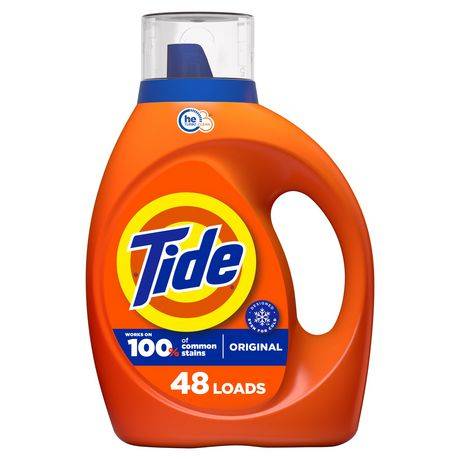 Tide Original Liquid Laundry Detergent 48 Loads (1.86 L)