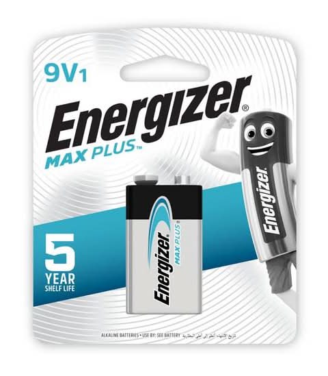 Energizer Max Plus 9V 1pk