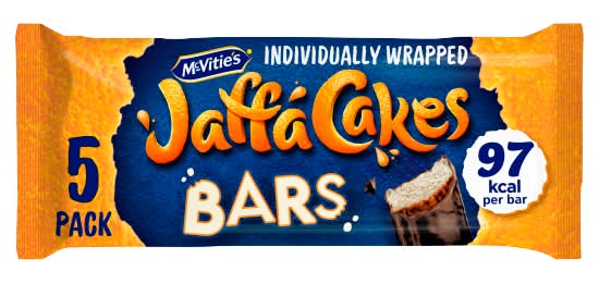 McVitie's Orange, Jaffa Original Cake Bar (5 pack)
