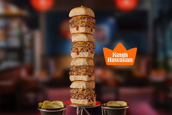 Towering Double Cheeseburger Sliders