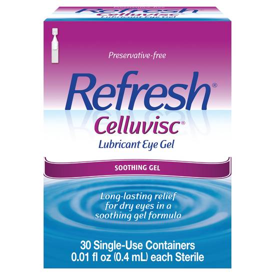 Refresh Celluvisc Lubricant & Soothing Eye Gel (30 ct)