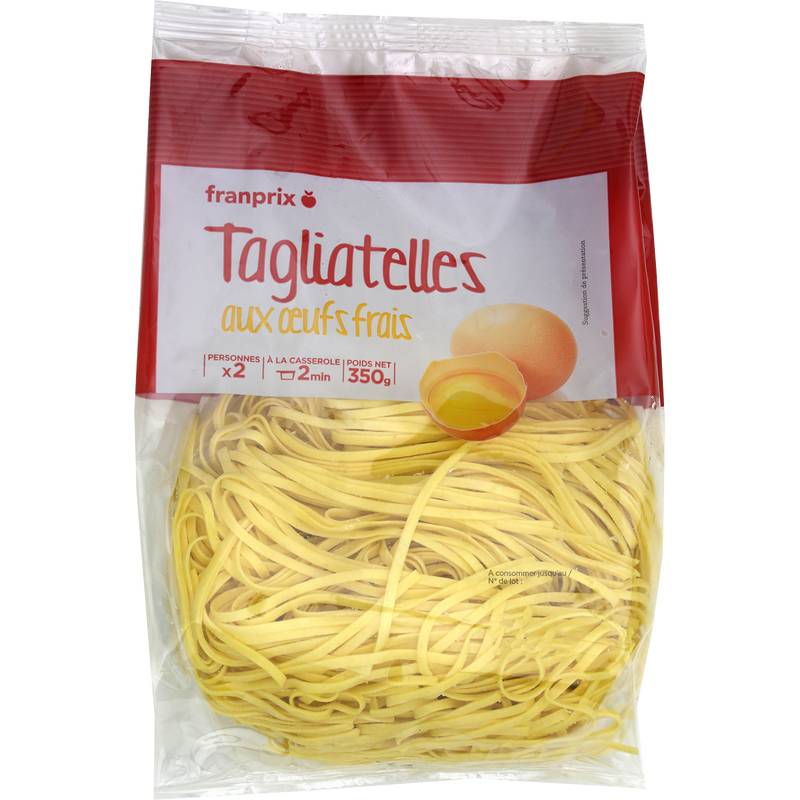 Franprix - Pâtes tagliatelles aux œufs (350g)