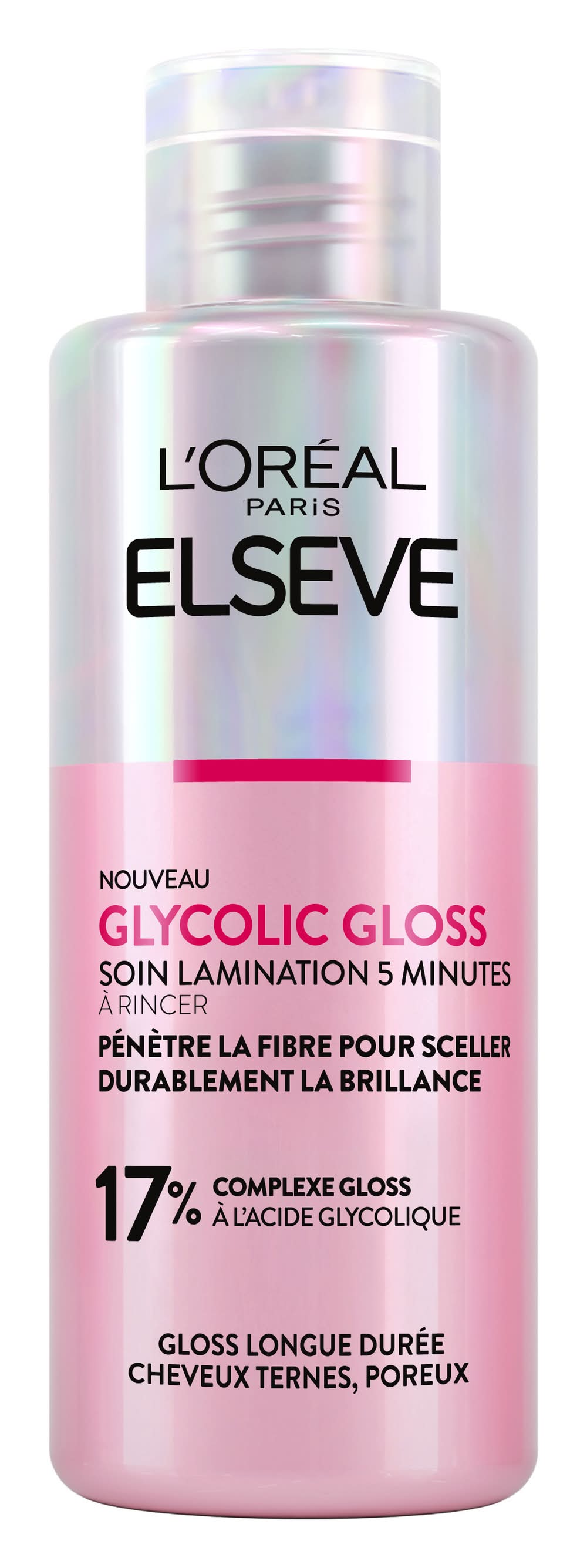 Elseve - Glycolic gloss soin cheveux lamination 5 minutes à rincer (200ml)