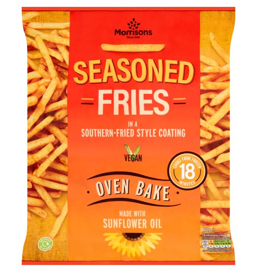 Morrisons Oven Bake Seasoned Fries (750g)