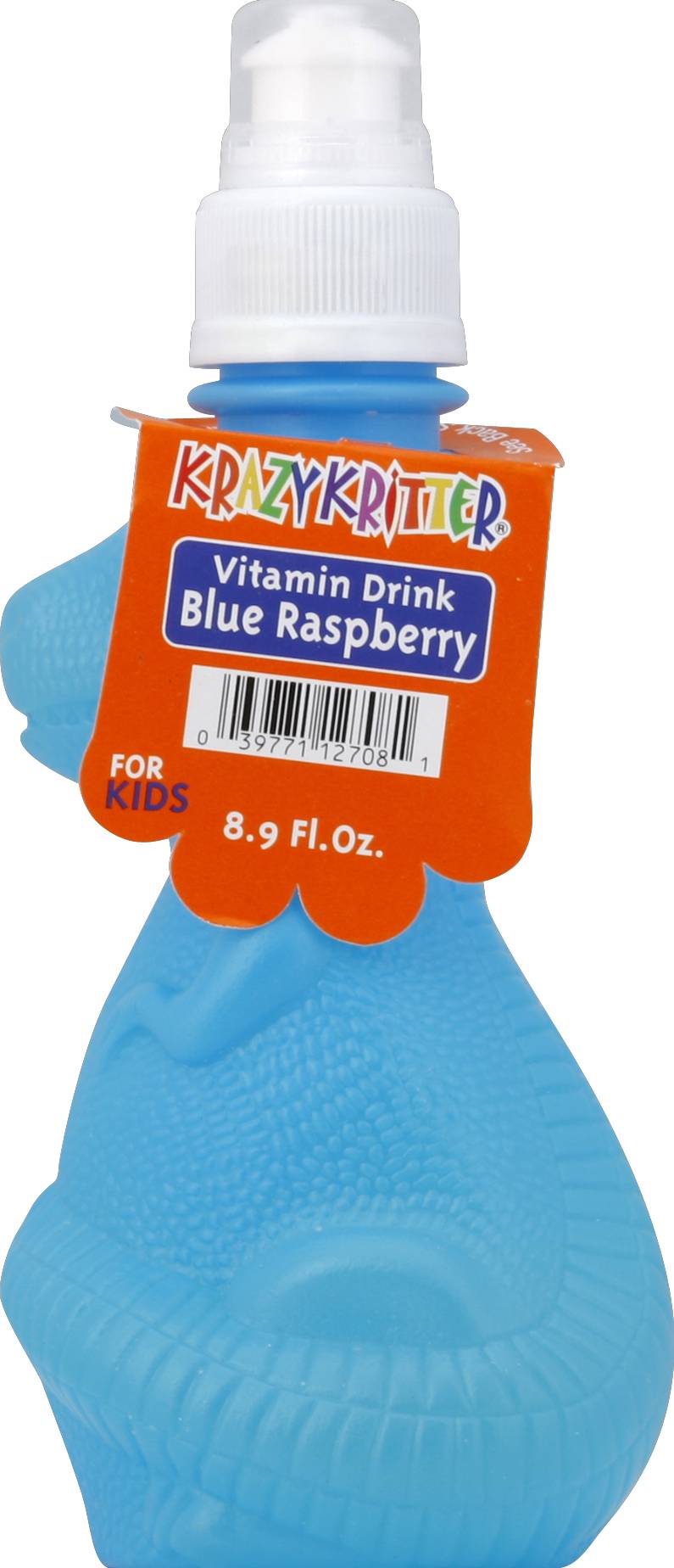 Krazy Kritter Vitamin Drink Blue Raspberry (8.9 fl oz)