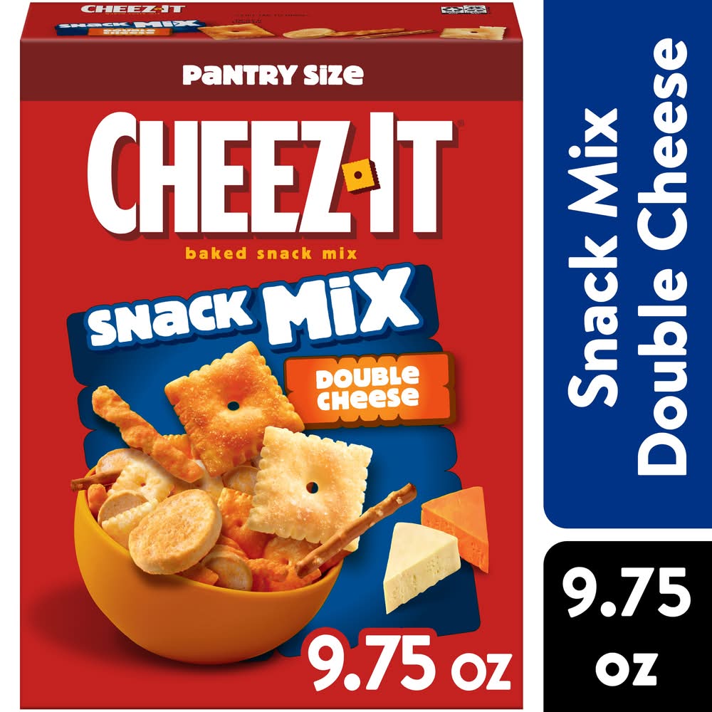 Cheez-It Pantry Size Baked Snack Mix, Double Cheese (9.75 oz)