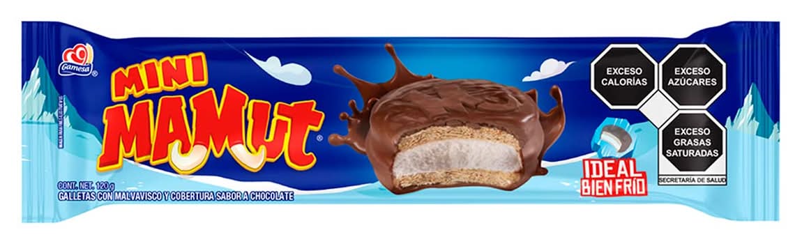 Gamesa · Mini mamut galletas gamesa, chocolate (120 g)