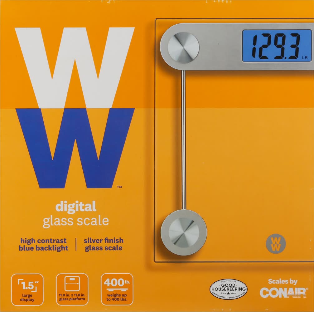 Conair Ww Digital Glass Scale (4.2 lbs)