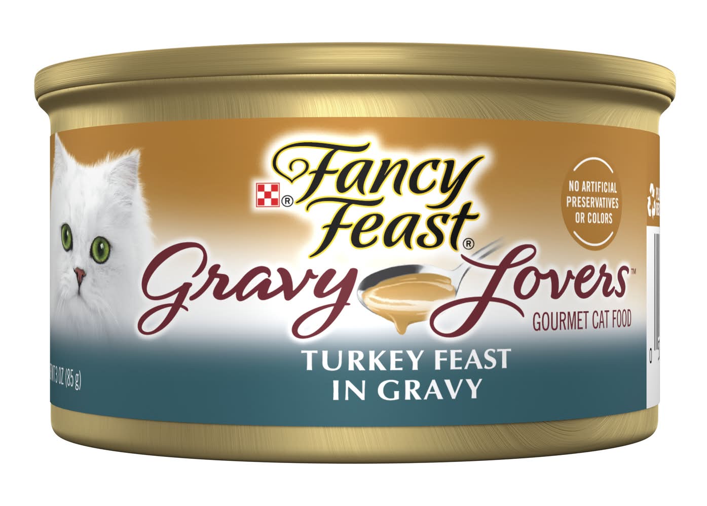 Fancy Feast Gravy Lovers Gourmet Wet Cat Food, Turkey (3 oz)