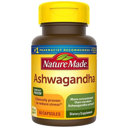 Nature Made Ashwagandha 125 mg Capsules - 60.0 ea