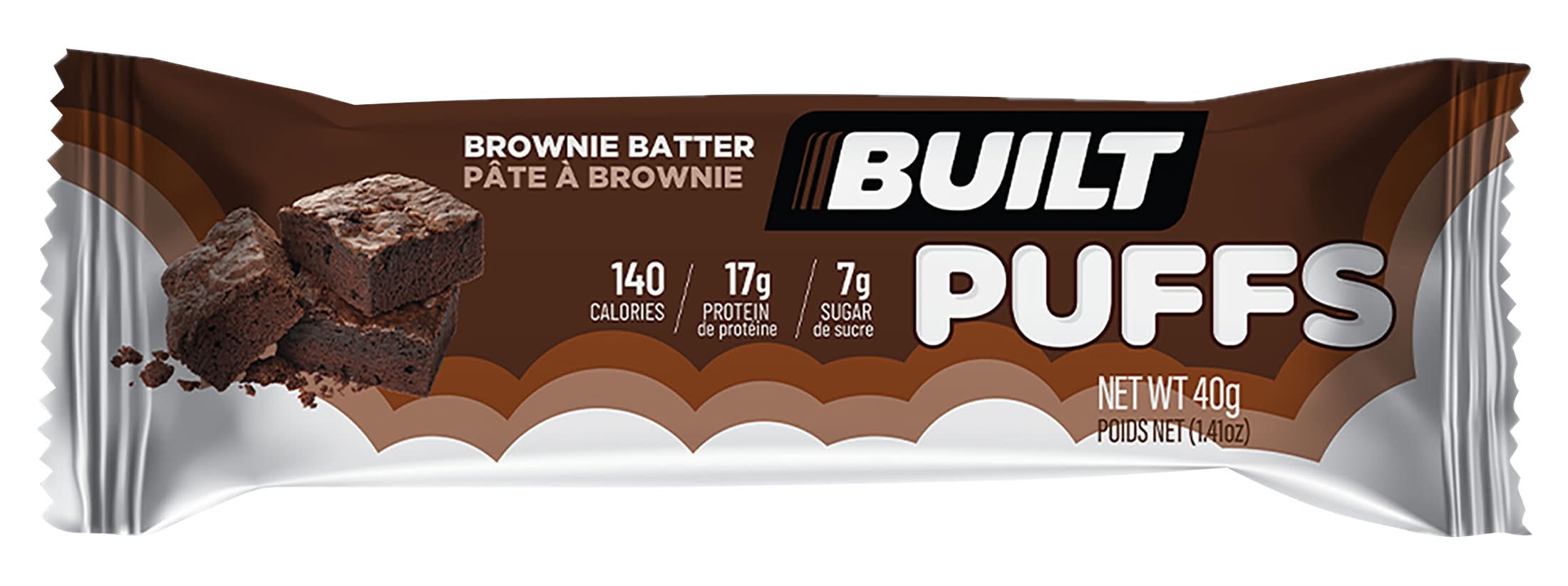Built Puff Protein Bars, Brownie Batter (1.41 oz)