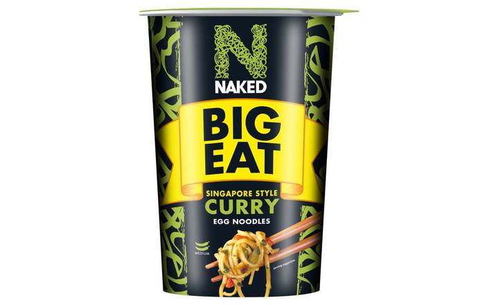 Naked Big Eat Noodle Singapore Style Curry 104g (398142)