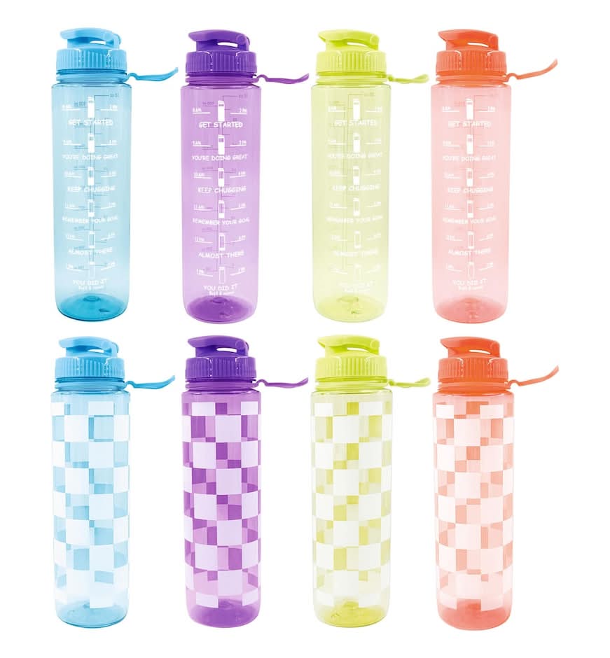 Plastic Water Bottle, Assorted Colors