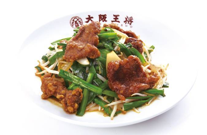 レバニラ炒め Stir-Fried Liver & Chinese Chives