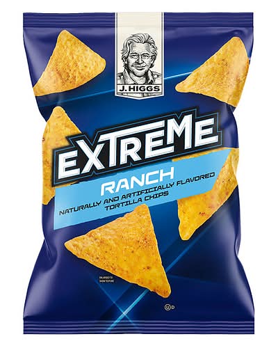 J. Higgs Extreme Tortilla Chips, Ranch (11 oz)