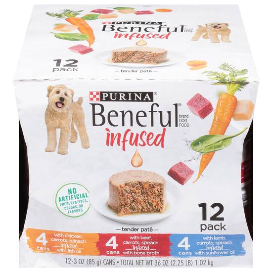 Beneful Infused Pate Variety pack (12ct)