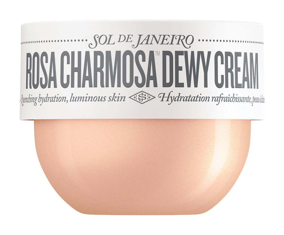 Sol De Janeiro Mini Rosa Charmosa™ Dewy Body Cream with Rosewater + Crystal Peptides 2.5 oz/75 mL