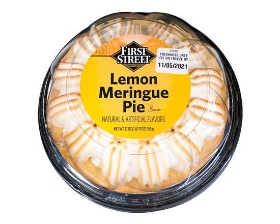 First Street · Lemon Meringue Pie (27 oz)