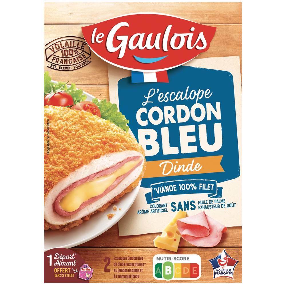 Le Gaulois - L'escalope cordon bleu dinde