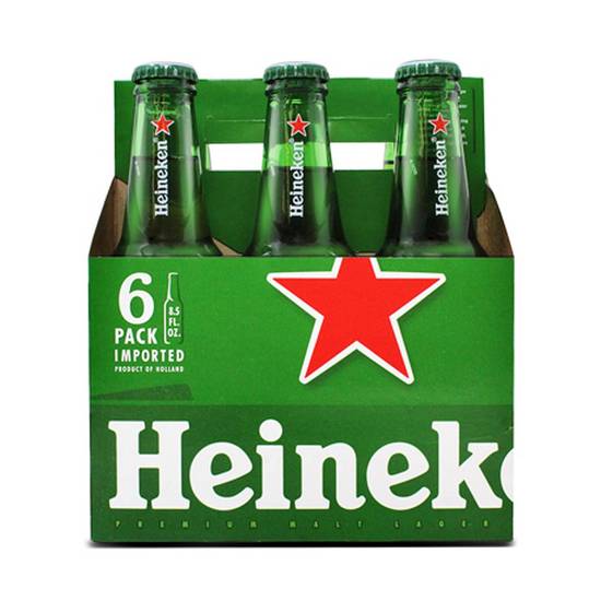 Heineken Botella 8.5oz (6-pack)