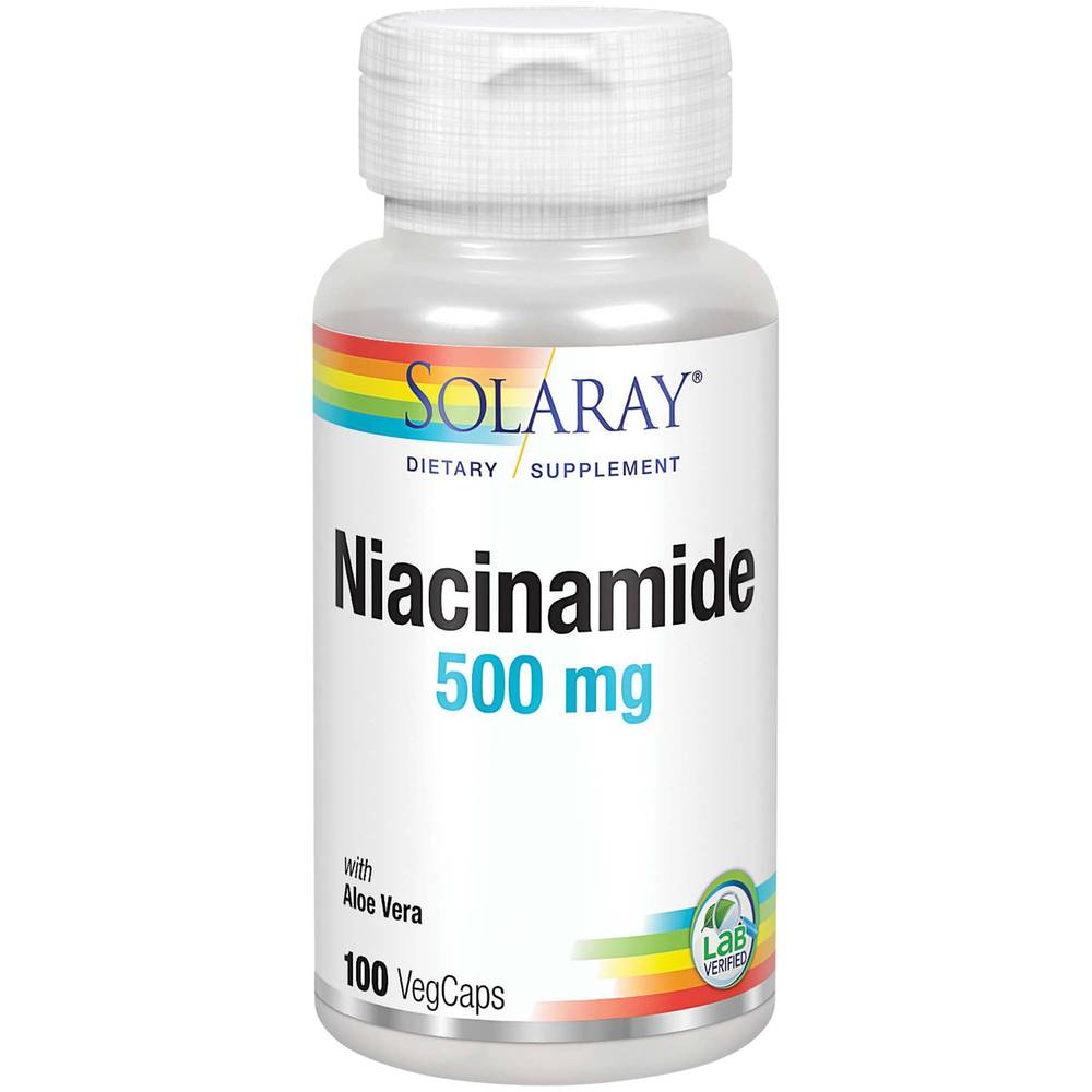 Niacinamide Vitamin B3 - 500 Mg (100 Capsules)