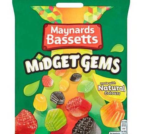 MAYNARDS MIDGET GEMS 160g