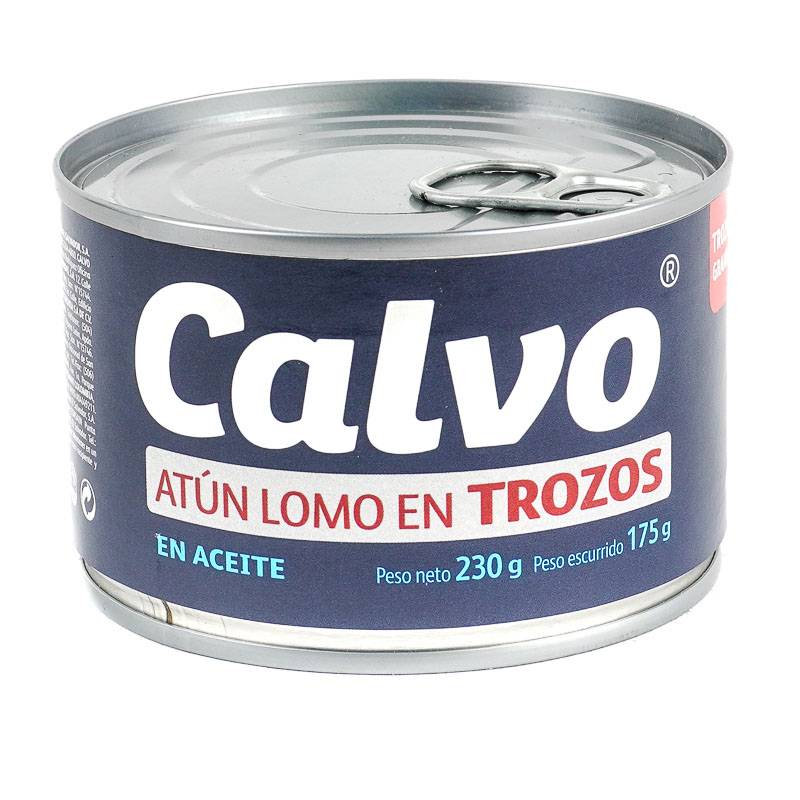 Calvo atún en trozos (lata 230 g)