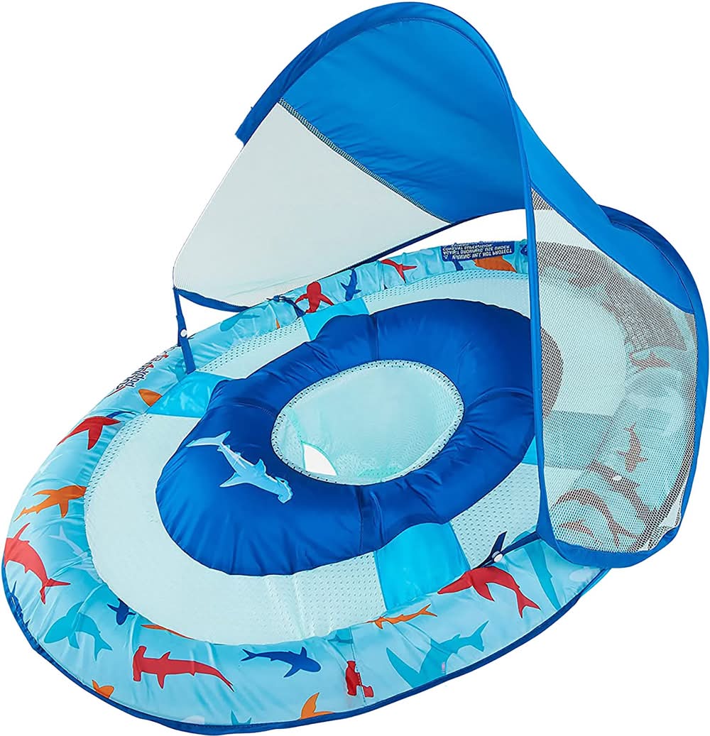 SwimWays Baby Spring Float (Blue)