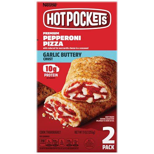 Hot Pockets Pepperoni Pizza - 4.5 oz x 2 pack