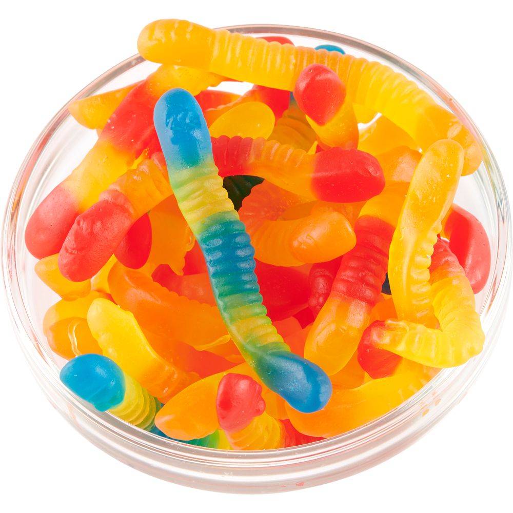 Gummi Worms Sugar Free Lb