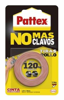 Cinta Doble Cara No Mas Clavos Pattex 150 m