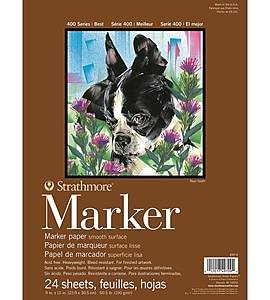 Strathmore 400 Series 9 x 12 Sketch Pad, 24 Sheets/Pad (497-9)
