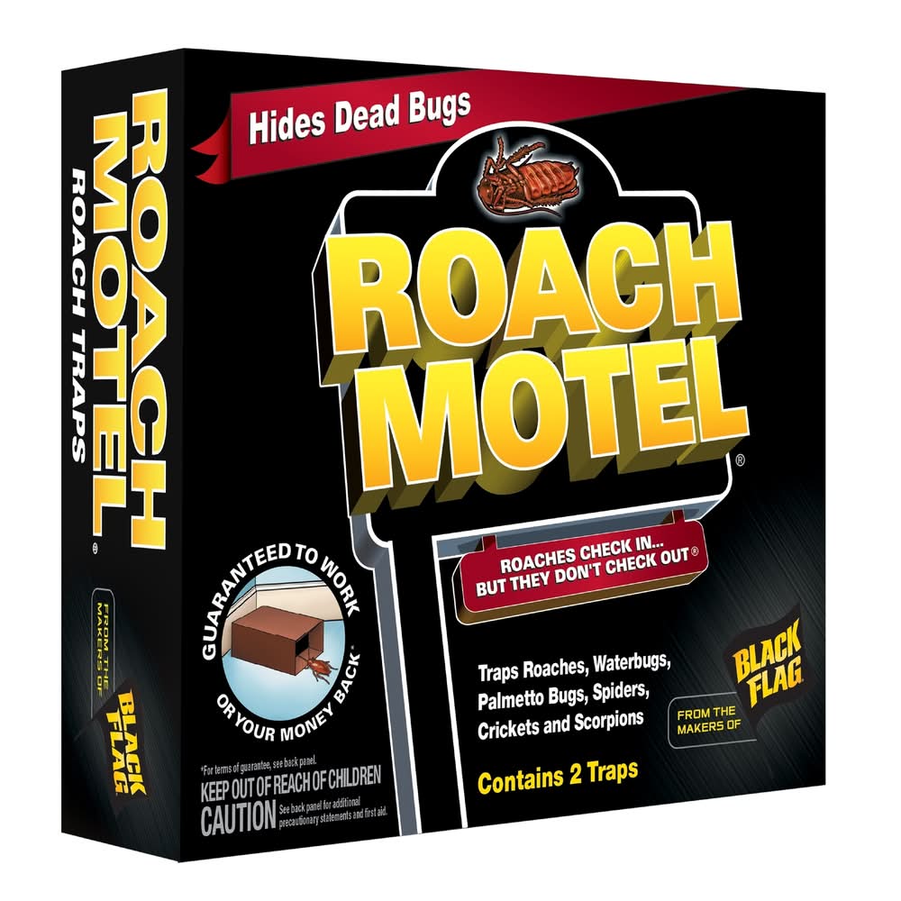 Black Flag Roach Motel Roach Bait Station 2 Pk