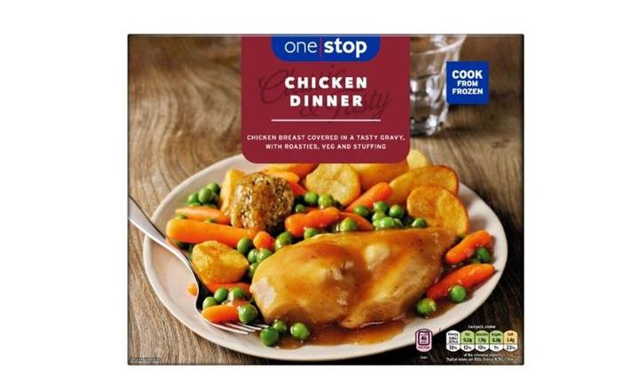 One Stop Frozen Chicken Dinner 400g (397578) 