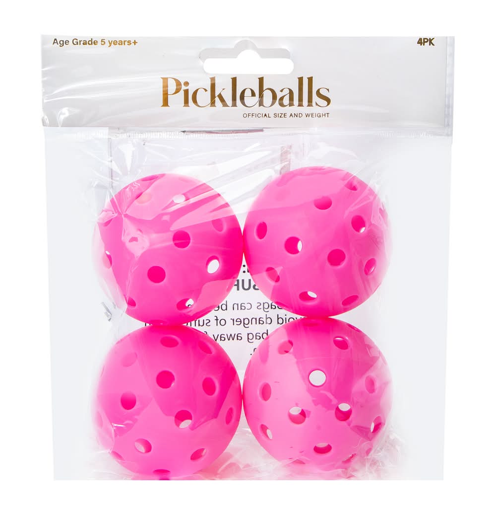 Pickleballs 4-Pack
