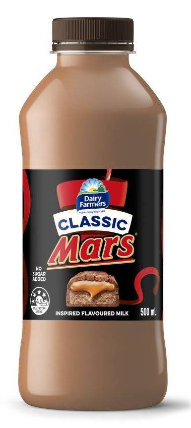 Dairy Farmers Classic Mars Bar Flavoured Milk 500ml