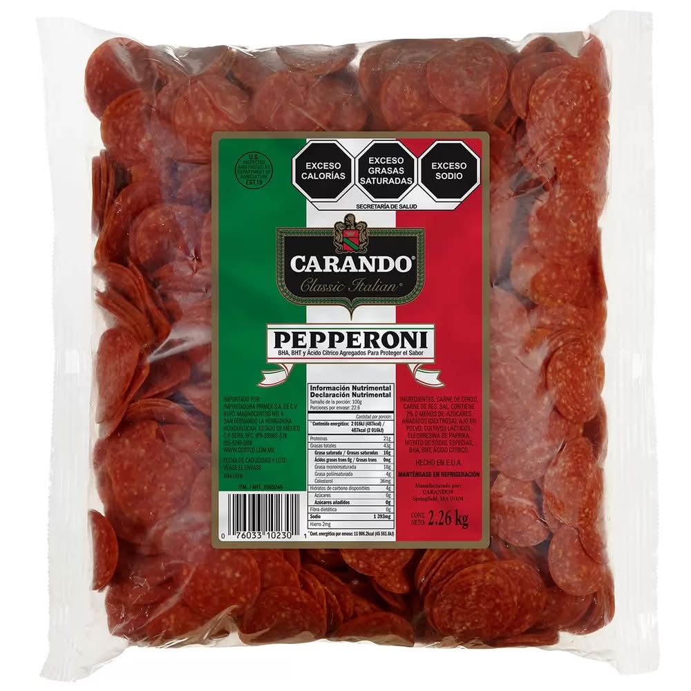 Carando · Pepperoni (2,26 kg)