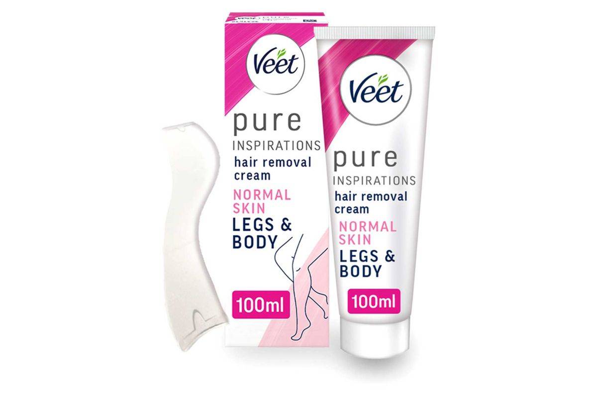 Veet Pure Hair Removal Cream Body & Legs for Normal Skin 100ml