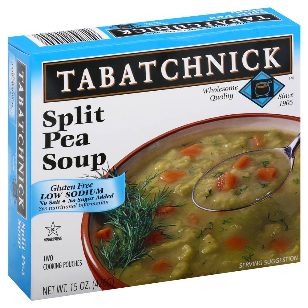 Tabatchnick Kosher Split Pea Soup (15 oz)