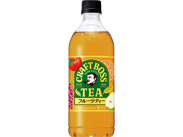 サントリー クラフトボス フルーツティー 秋冬 ペット 手売り (600ml x 1)