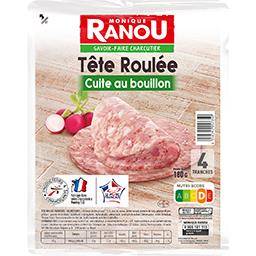 Monique Ranou - Tête roulée cuite au bouillon