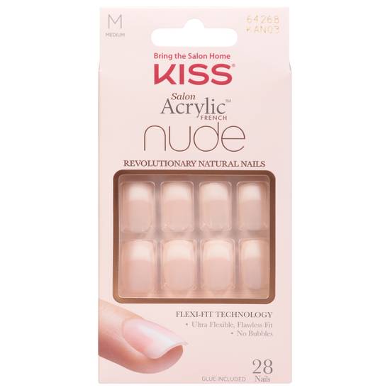 Kiss Breakthrough Technology Nude Kan03 Nails