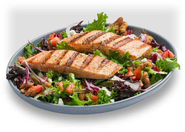 GRILLED SOCKEYE SALMON SALAD