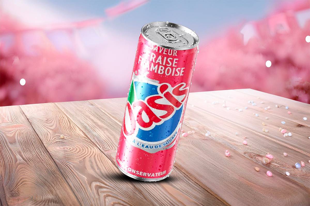 Oasis fraise framboise