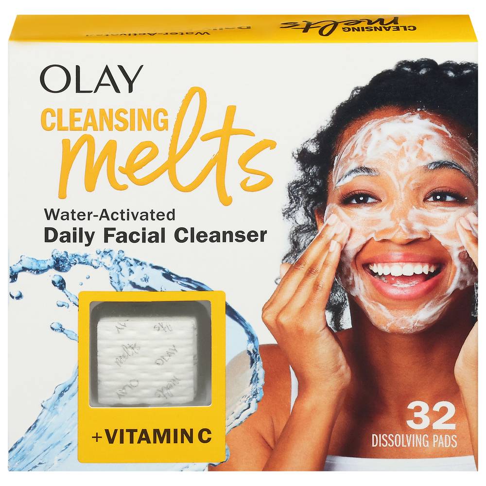 Olay Face Cleansing Melts With Vitamin C (32 ct)